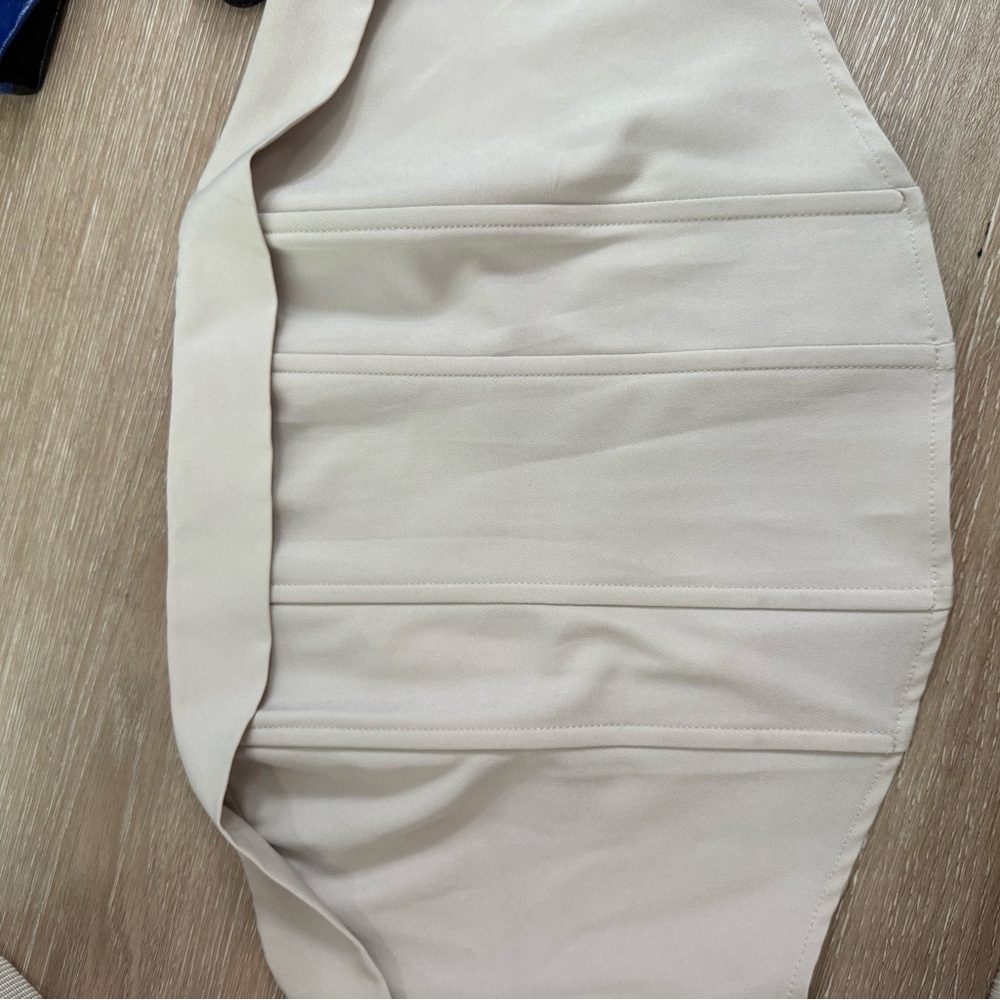 Papermoon Cream Pencil Skirt